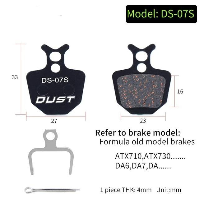 Semi-Metallic Cycling Brake Pads for Shimano