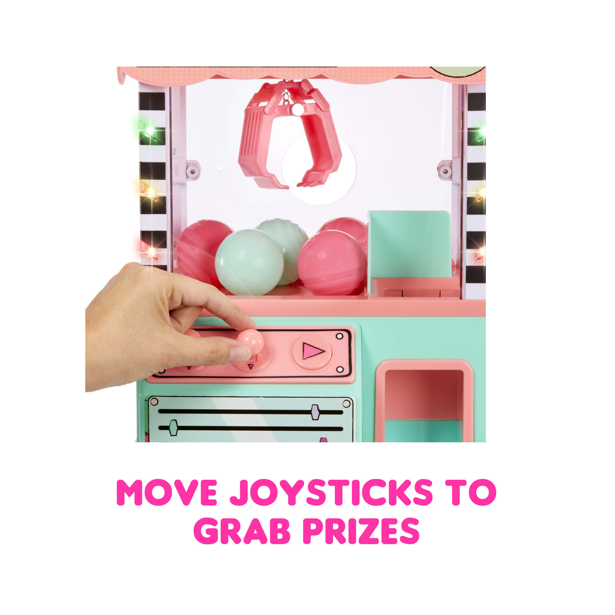 LOL Surprise Minis Claw Machine Playset with 5 Surprises