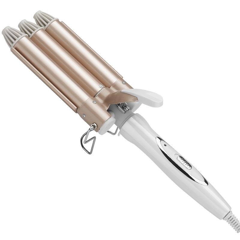 Professional Curling Iron with Triple Barrel