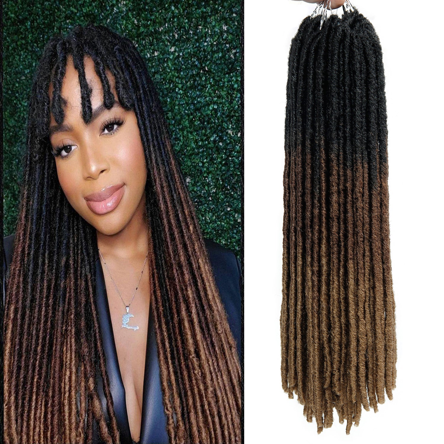 Synthetic Crochet Braids Extensions - Goddess Faux Locs