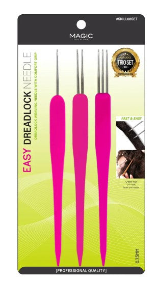 MAGIC COLLECTION - Easy DreadLock Needle TRIO SET (#SKILL08SET)