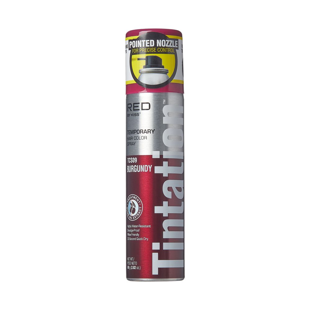 KISS - Tintation Colors & Care Temporary Hair Color Spray BURGUNDY