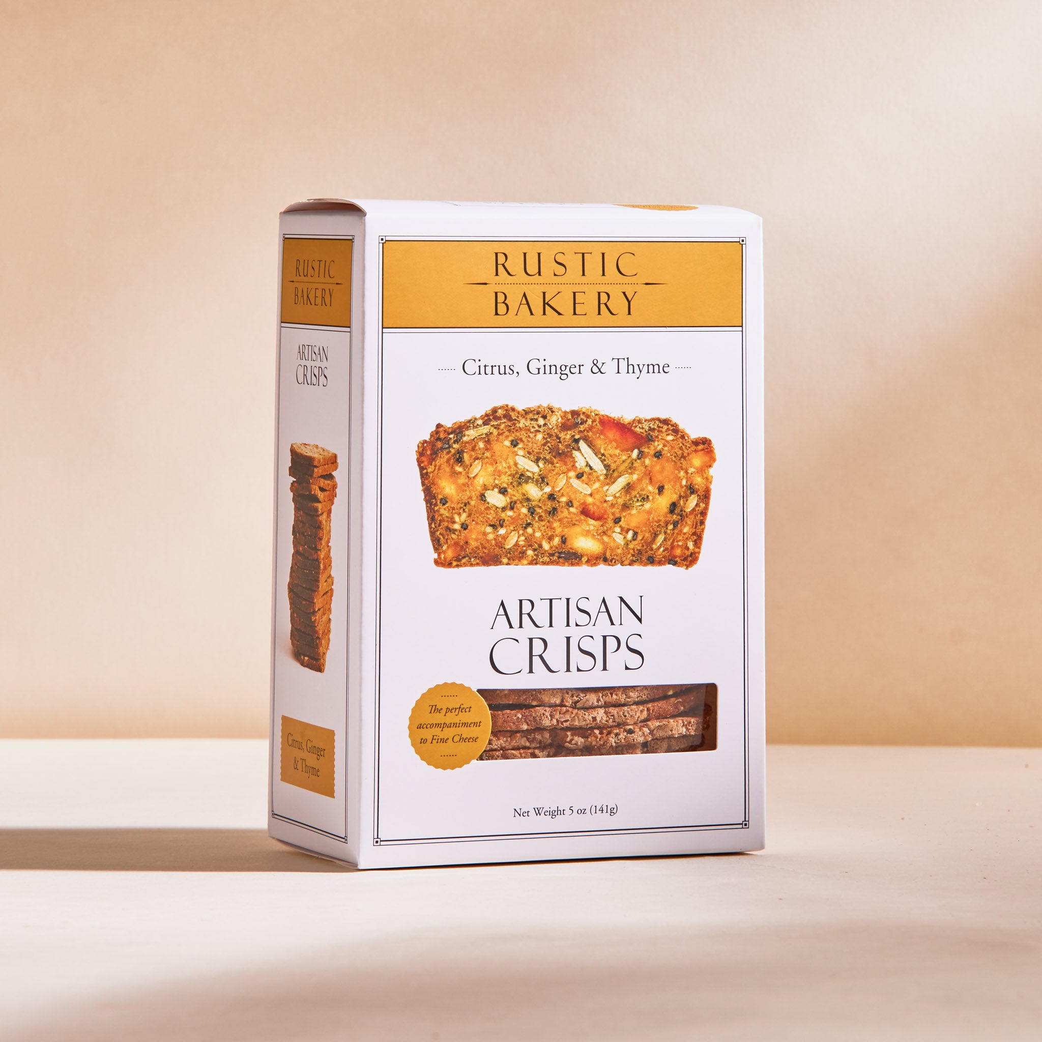  Citrus, Ginger, & Thyme Artisan Crisps 