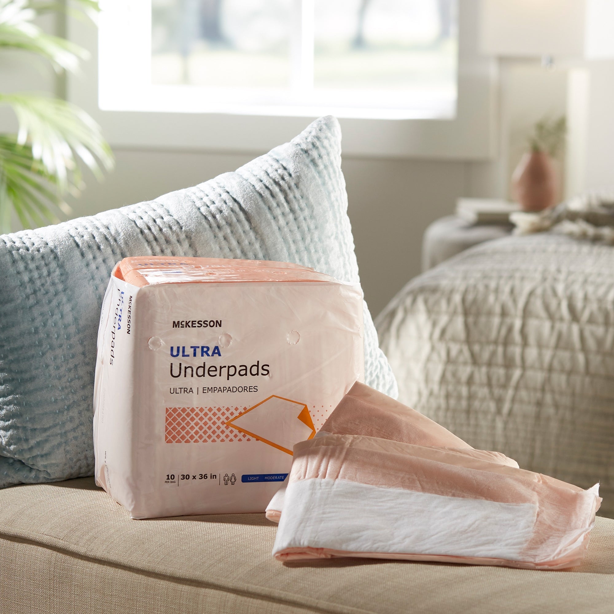 McKesson Ultra Heavy Absorbency Underpads, 30x36