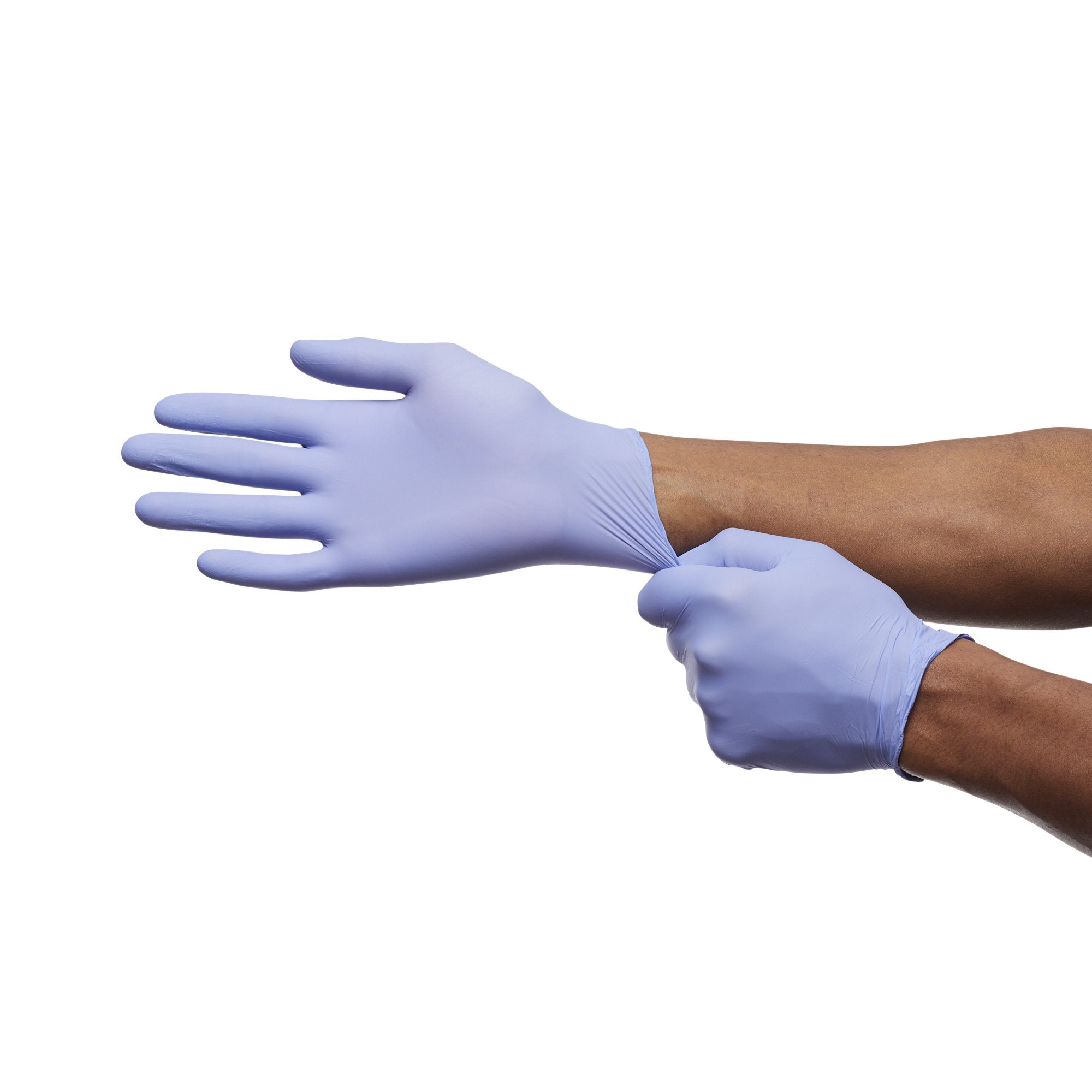 McKesson Confiderm? 3.5C Nitrile Exam Gloves, Large, Blue - 2000 Pack