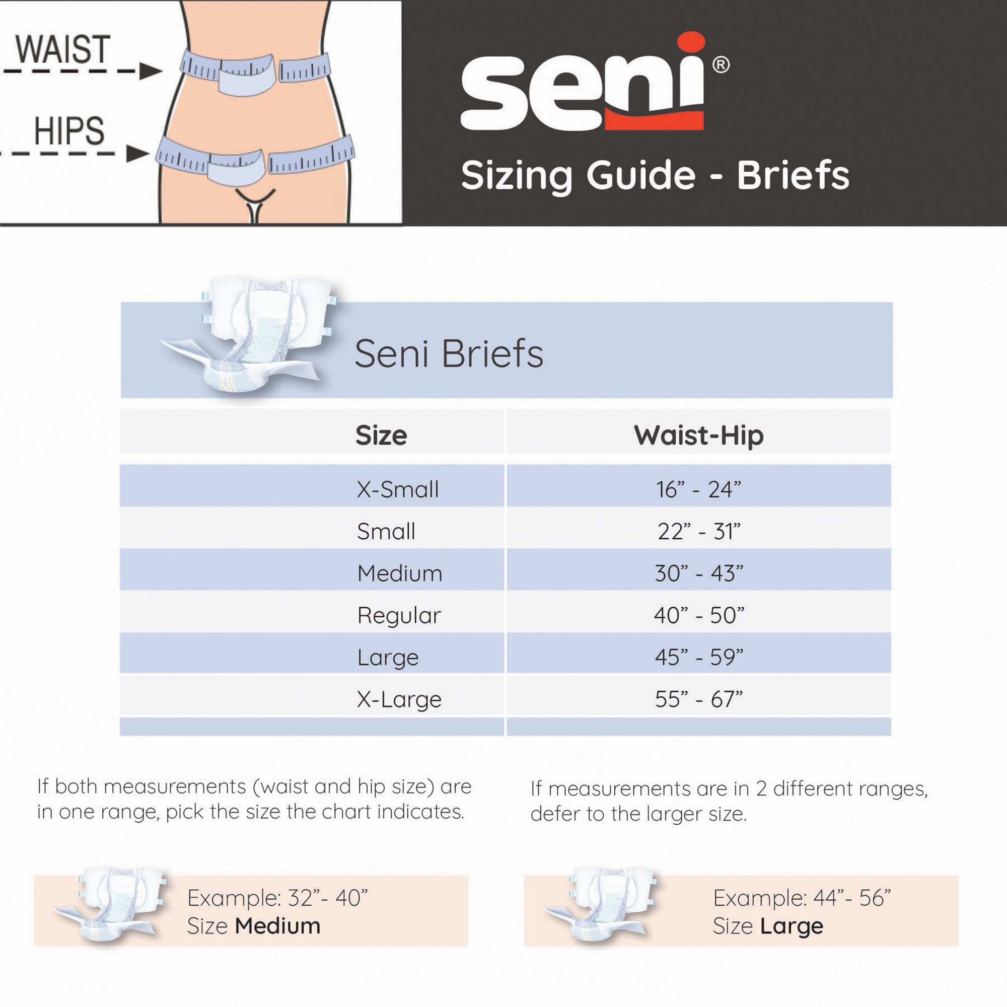 Seni? Super Heavy Absorbency Incontinence Brief, Small (25 Units)