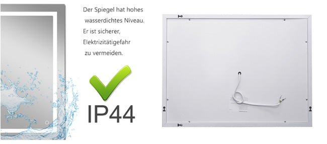 Klarer Spiegel