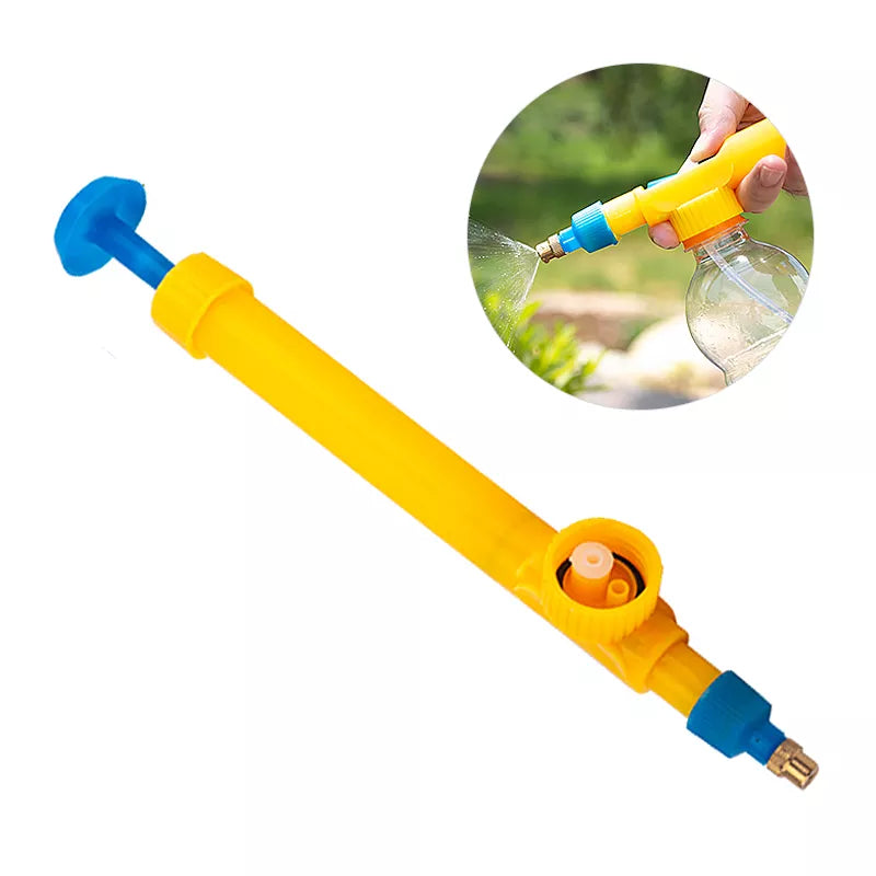 High Pressure Air Pump Manual Sprayer Adjustable Drink Bottle Spray Head Nozzle Garden Watering Tool Sprayer Nozzle Agriculture Tools