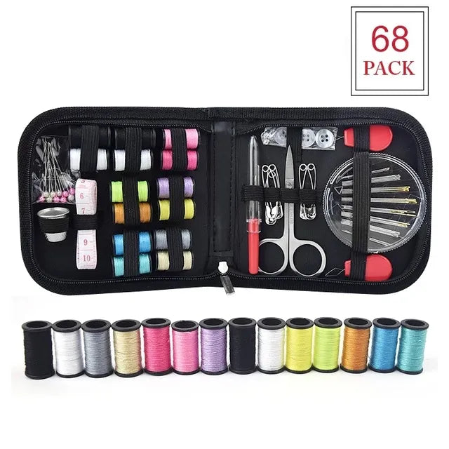 Sewing Kits DIY Multi-Function Sewing Box Set for Hand Quilting Stitching Embroidery Thread Sewing Accessories Sewing Kits