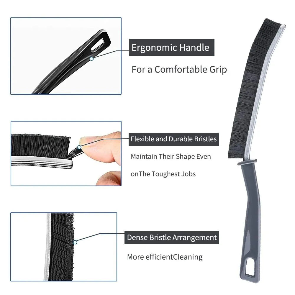 Durable Grout Gap Cleaning Brush Kitchen Toilet Tile Joints Scrubber Dead Angle Hard Bristle Cleaner Brushes For Shower