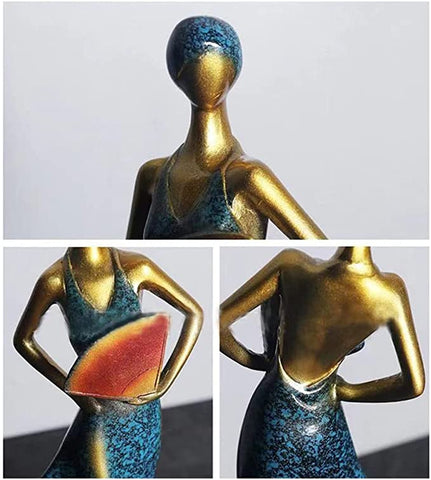 Detail des Damen-Weinflaschenhalters