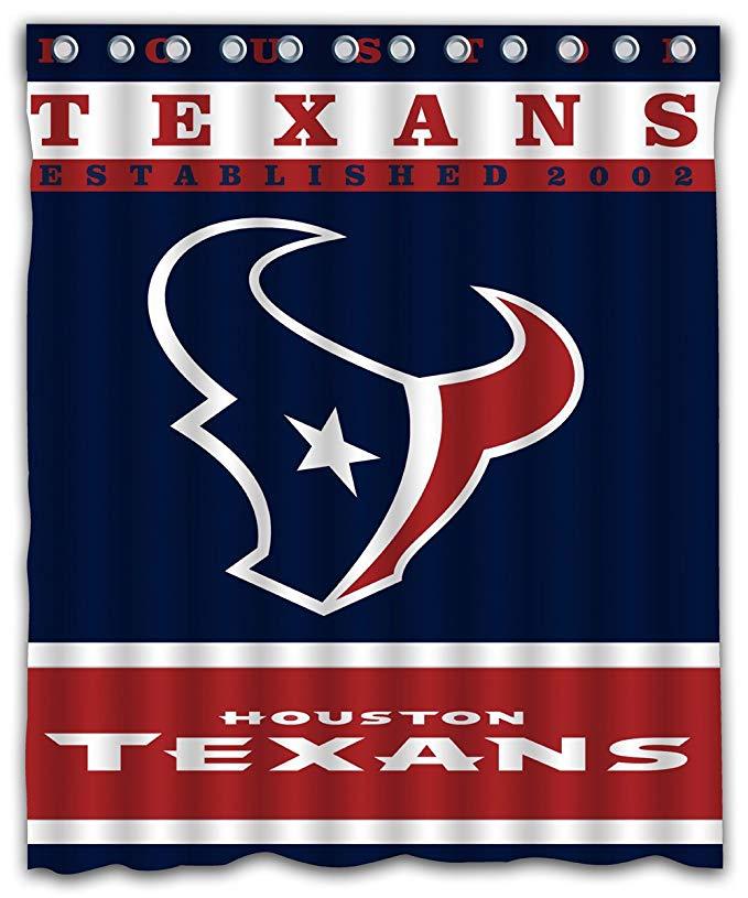 Football Team Flag Texans Shower Curtain