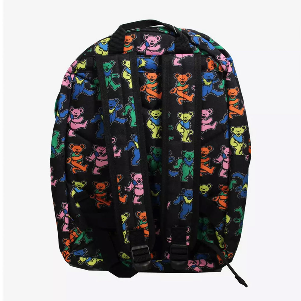 Rocksax Grateful Dead Dancing Bears Daypack Laptop Pocket Adjustable Straps