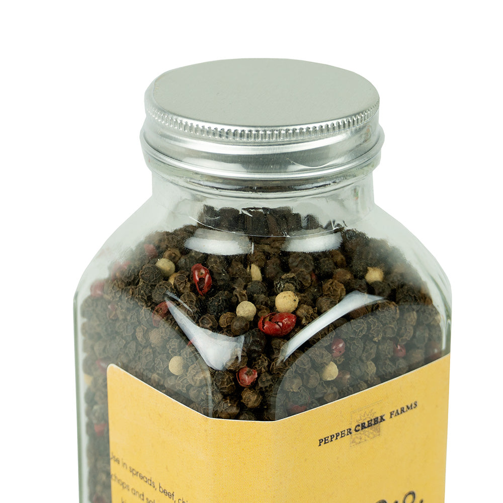 Pepper Creek Farms Mixed Peppercorns Kosher Certified With A Strong Taste 9.06oz
