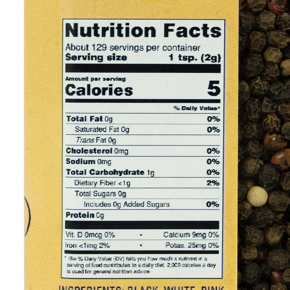 Pepper Creek Farms Mixed Peppercorns Kosher Certified With A Strong Taste 9.06oz