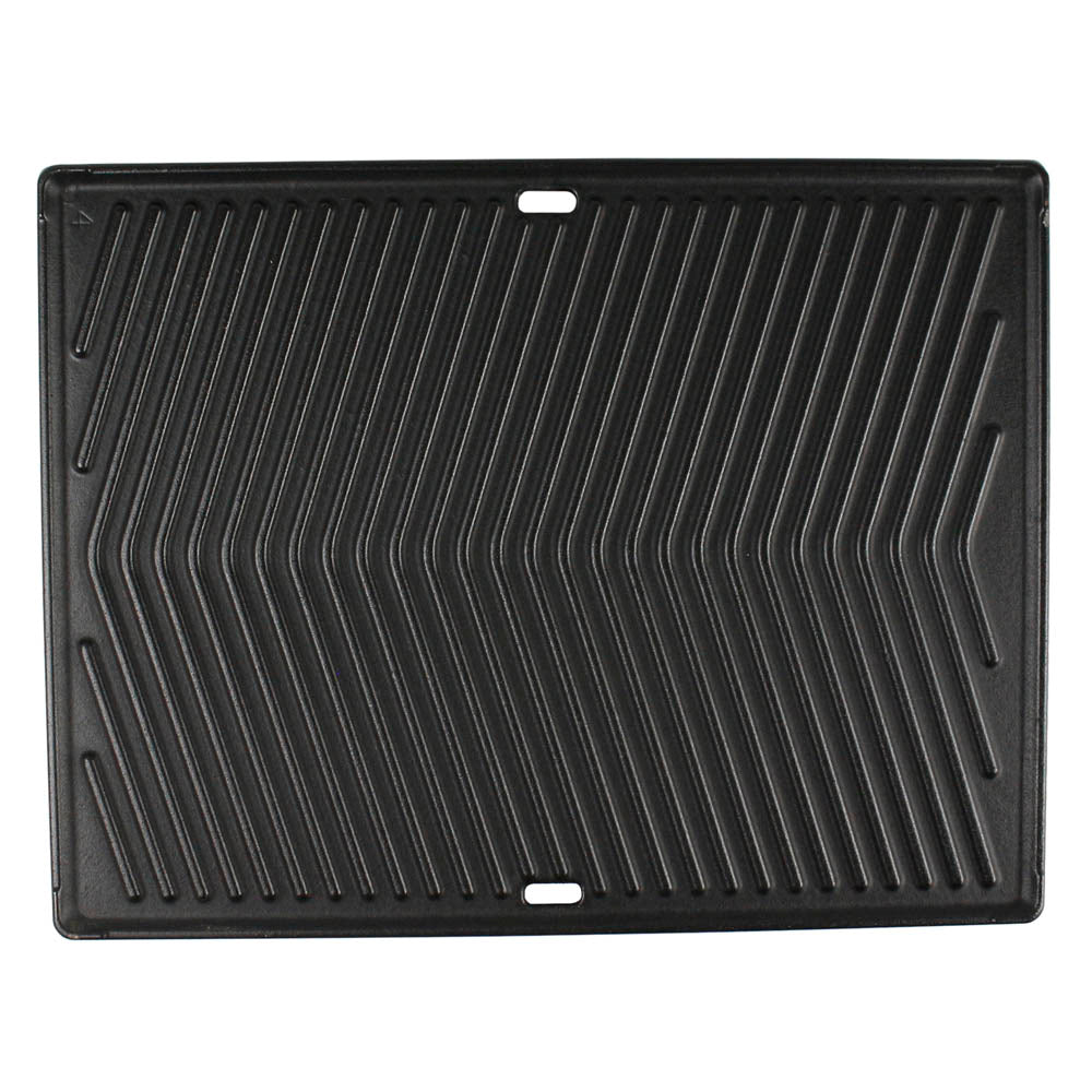 Mont Alpi Dual Sided Heavy Duty Cast Iron Griddle Plate Flat & Ridged Surface