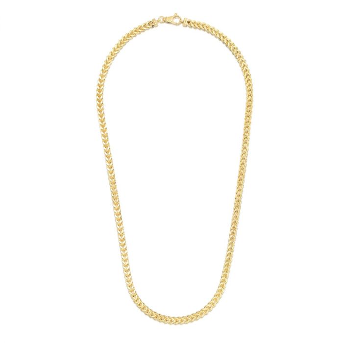 14k Gold Chain Solid Franco Chain 5mm