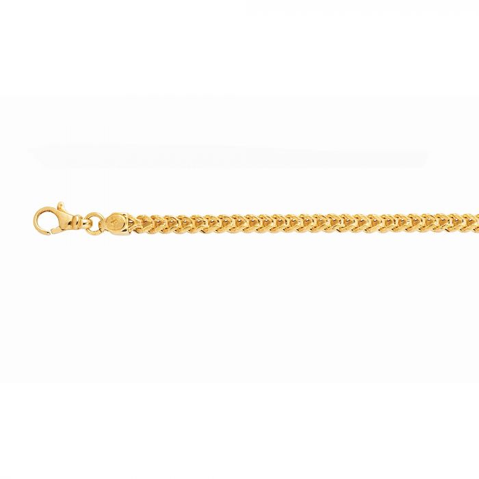 14k Gold Chain Solid Franco Chain 5mm