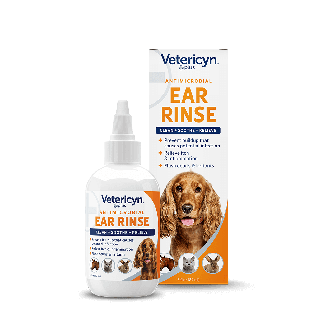 Vetericyn Plus - Anitmicrobial Ear Rinse - 3oz