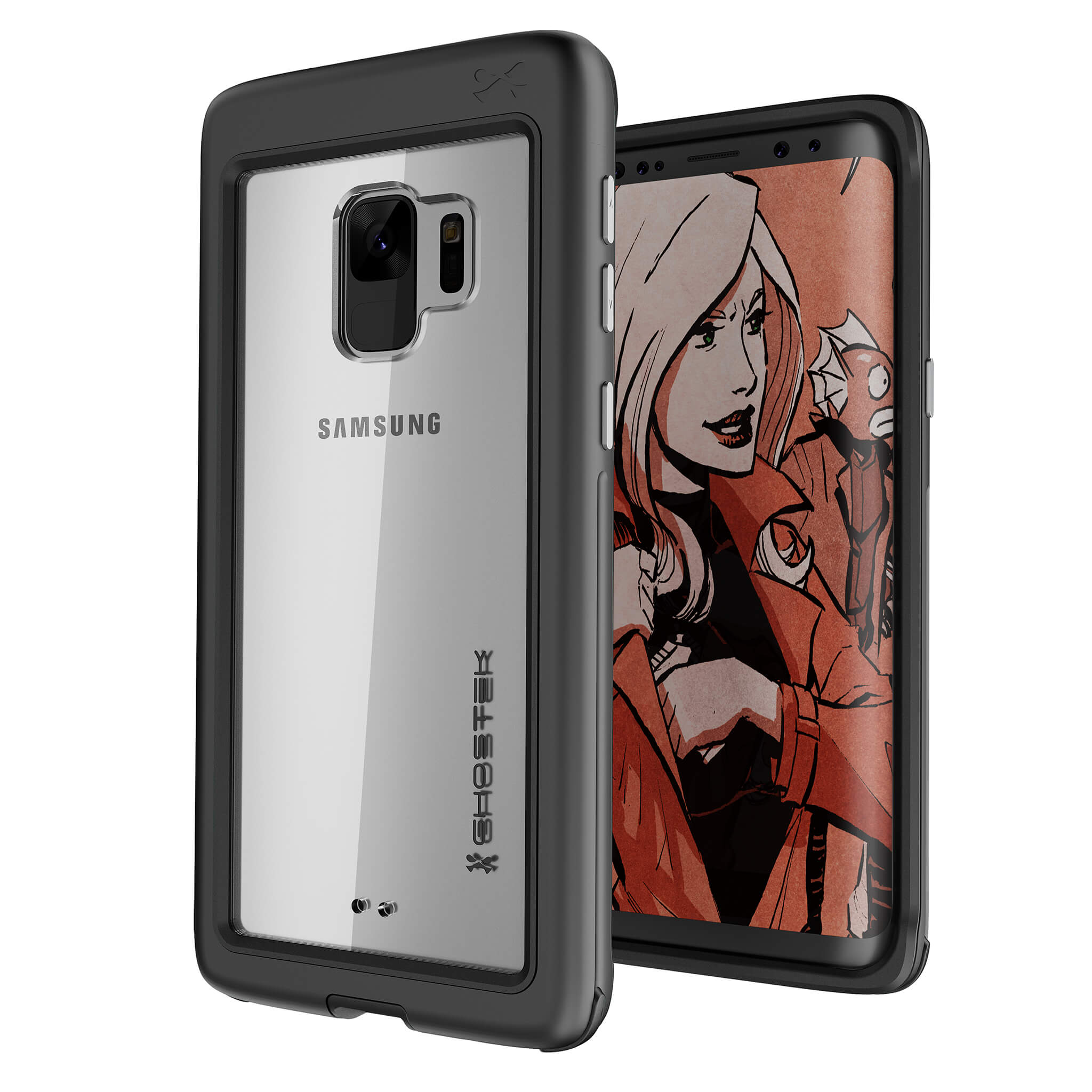 ATOMIC SLIM Cases for Galaxy S9 / S9+