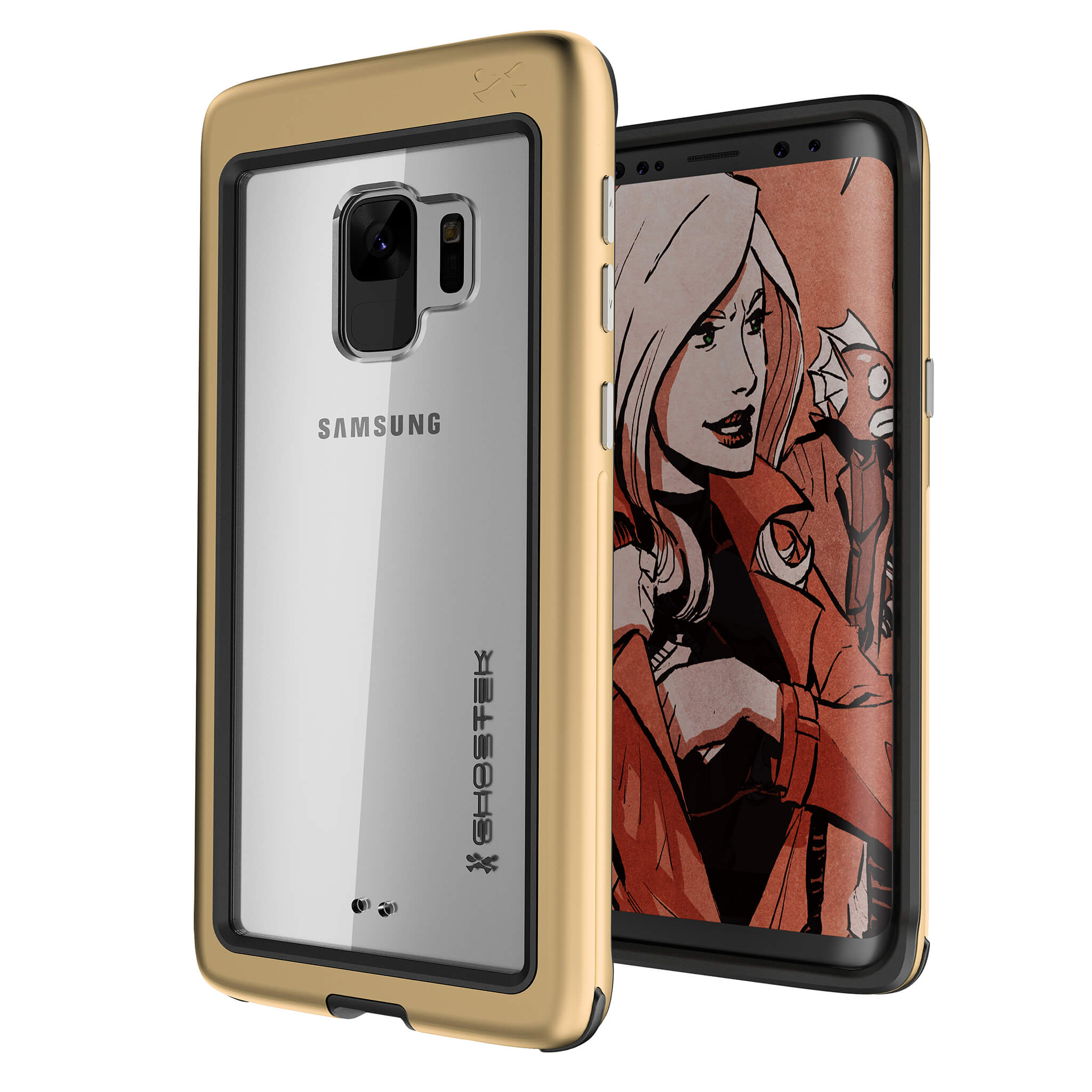 ATOMIC SLIM Cases for Galaxy S9 / S9+