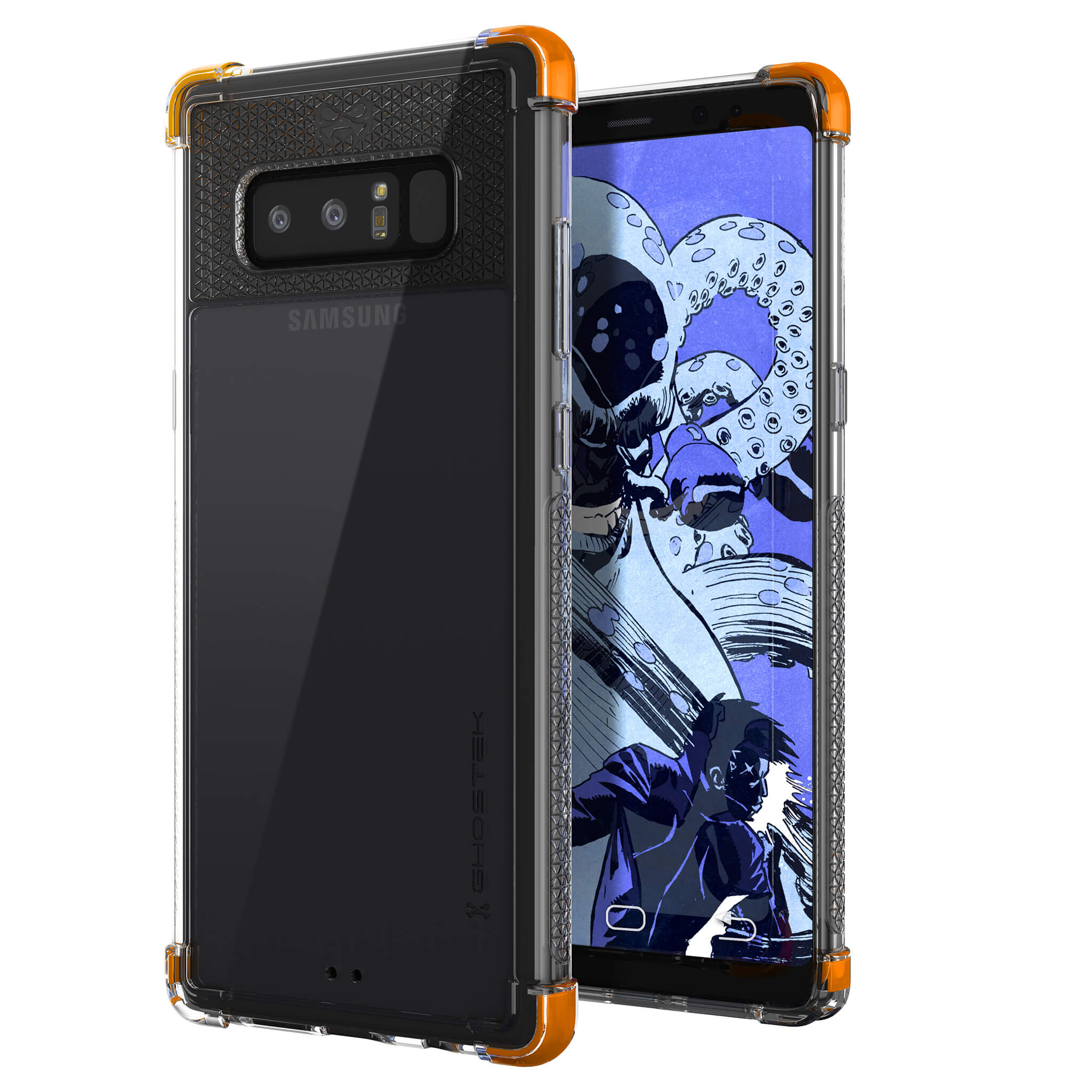 COVERT CLEAR Cases for Note 8