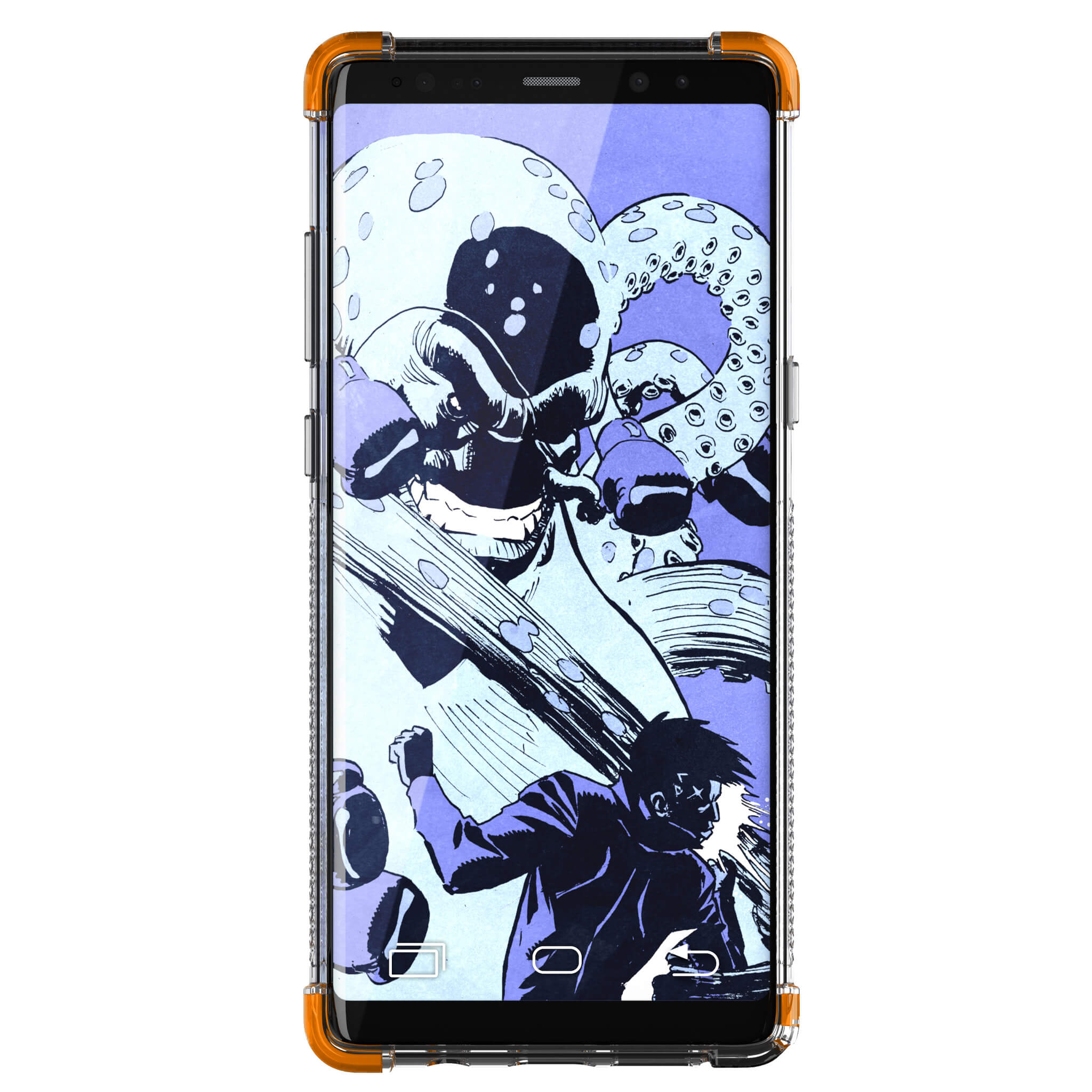 COVERT CLEAR Cases for Note 8