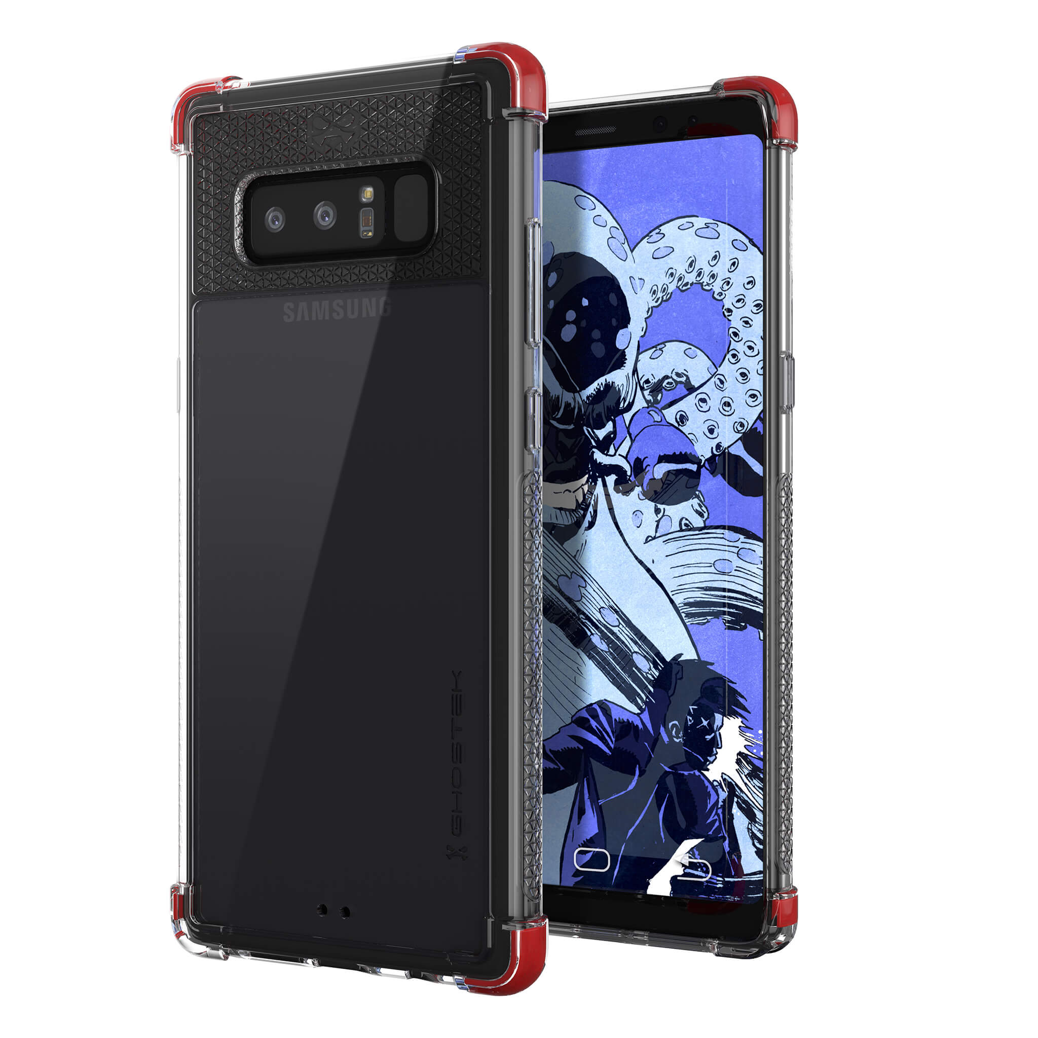 COVERT CLEAR Cases for Note 8