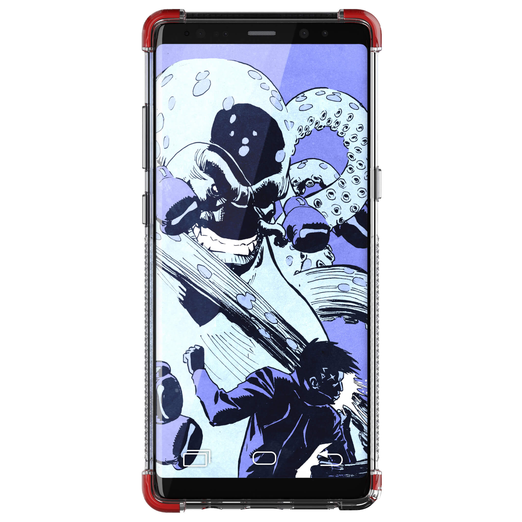 COVERT CLEAR Cases for Note 8