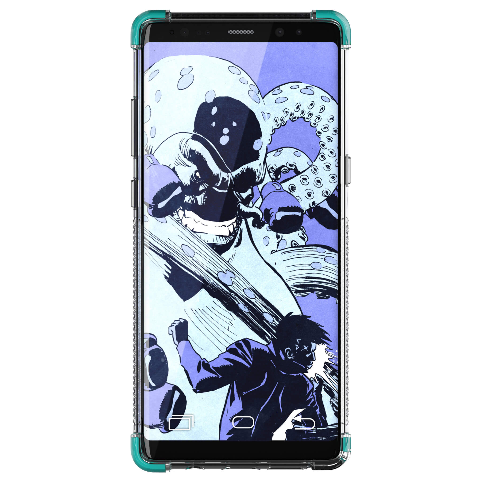 COVERT CLEAR Cases for Note 8