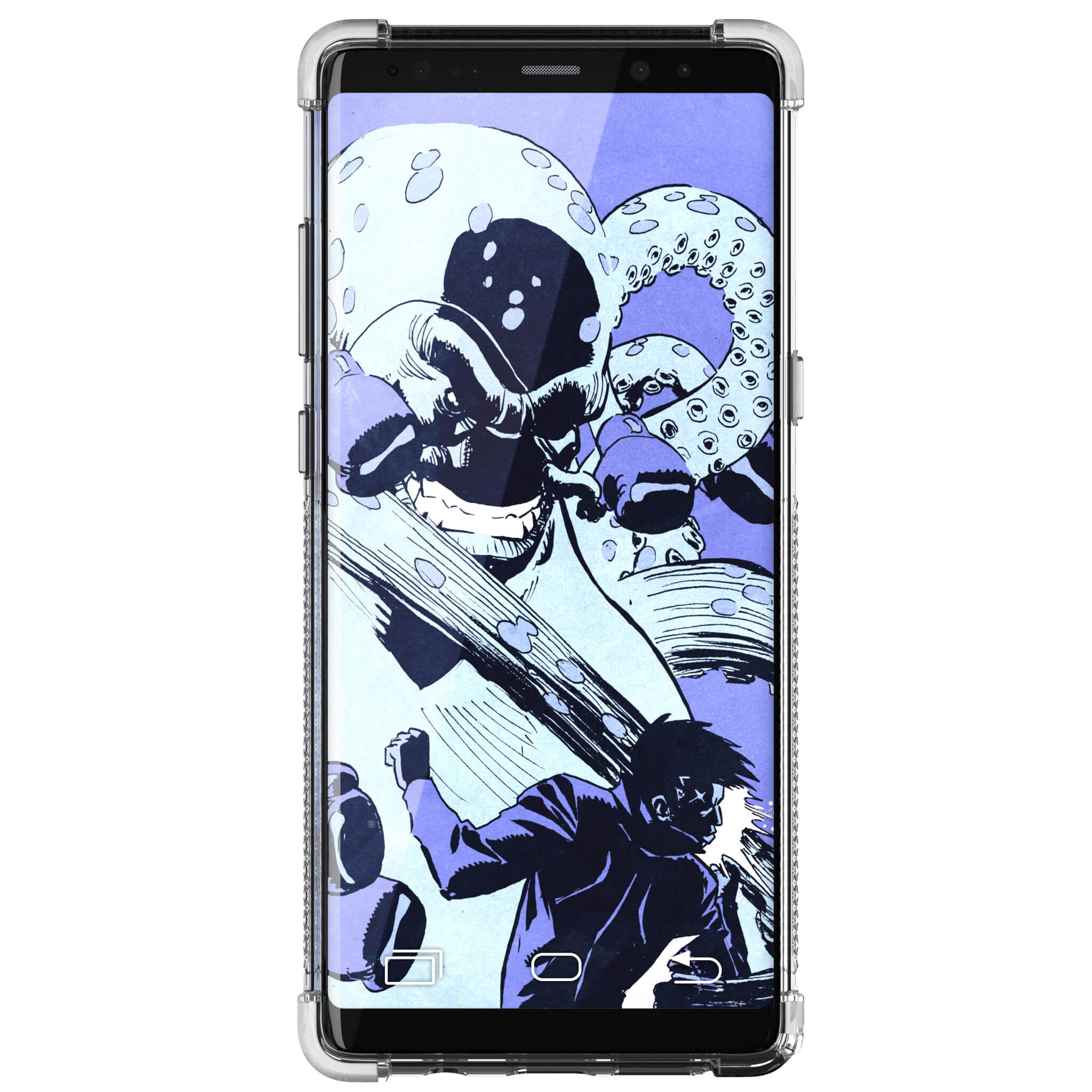 COVERT CLEAR Cases for Note 8