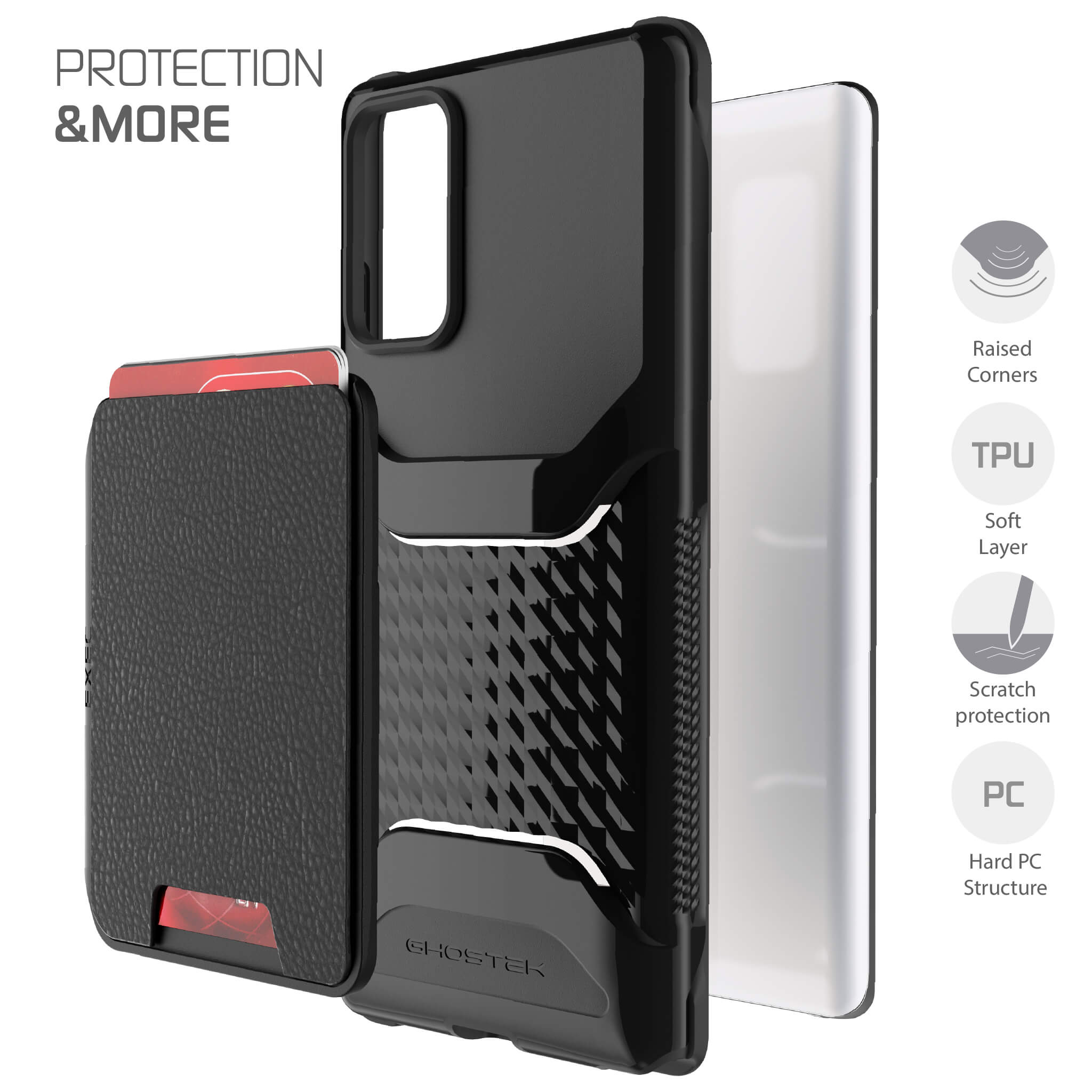 EXEC WALLET Cases for Galaxy Note 20 Series