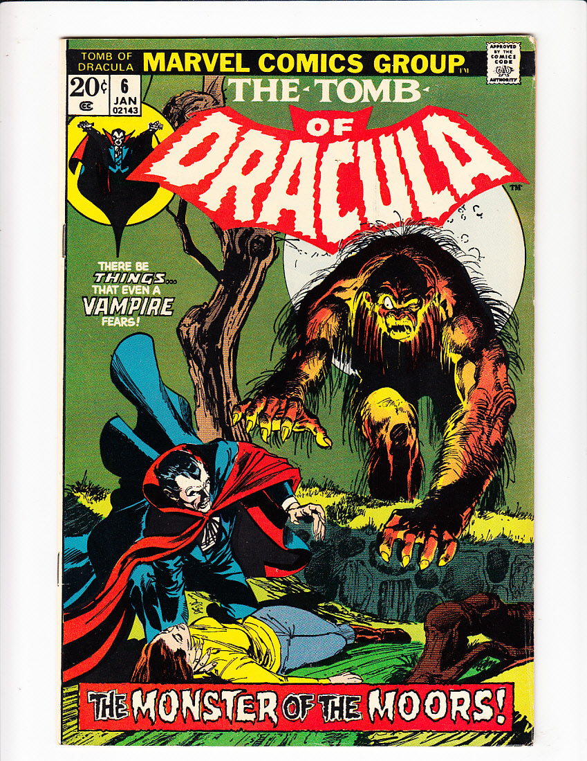 1972 The Tomb of Dracula 5, 6, 7 FN/VF 7.0 AVG LOT