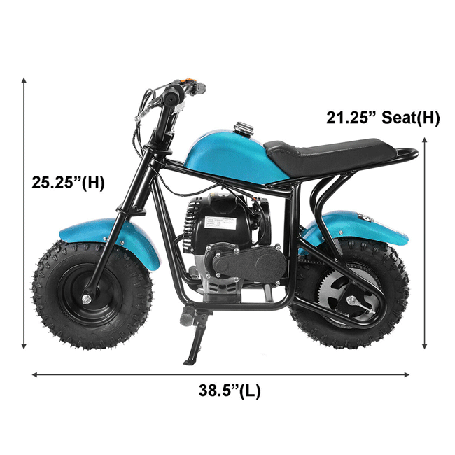 40CC Mini Trail Gas-Powered 4-Stroke Pocket Dirt Bike Motorcycle