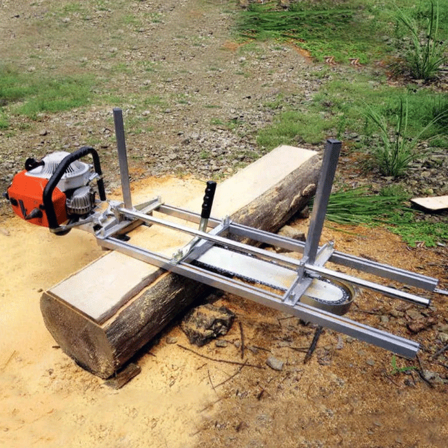 48 Inch Adjustable Portable Home Chainsaw Lumber Mill (93793688)