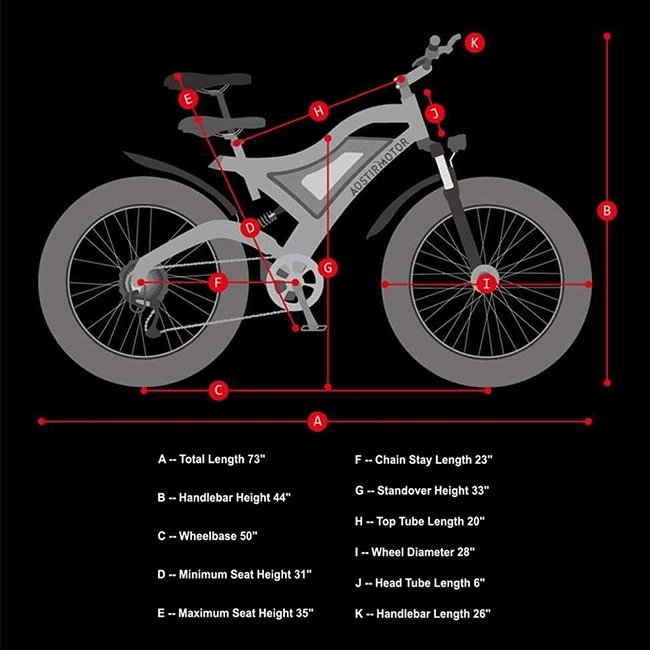 AOSTIRMOTOR S18 48V/15Ah 750W All Terrain Fat Tire Electric Mountain Bike, 26