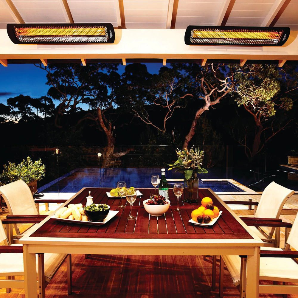 BROMIC HEATING Tungsten Smart-Heat? 56-Inch 6000W Single Element 240V Electric Infrared Patio Heater - BH0420033 (93748512)