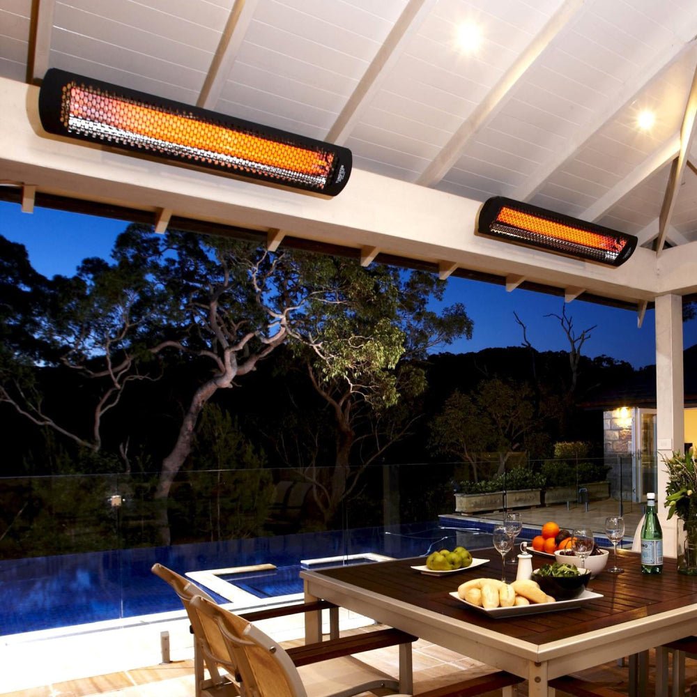 BROMIC HEATING Tungsten Smart-Heat? 56-Inch 6000W Single Element 240V Electric Infrared Patio Heater - BH0420033 (93748512)