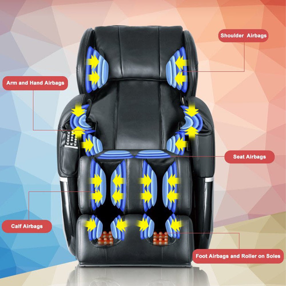 Full Body Electric Powered Shiatsu Zero Gravity Recliner Massage Chair W/ Heat (98204524)