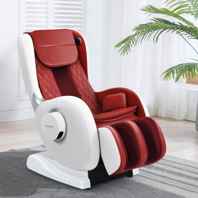 Full Body Zero Gravity Heated Massage Recliner Chair With SL Track (97859134)