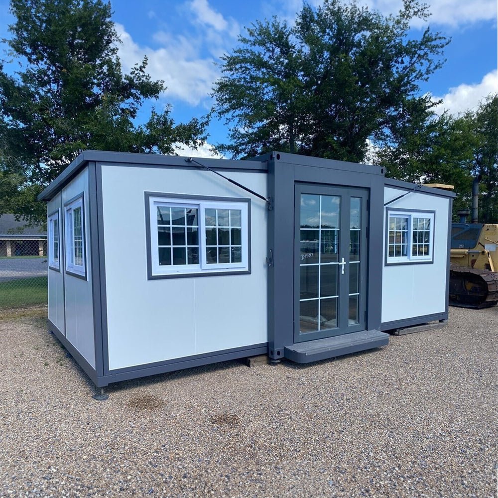 Portable Prefabricated Expandable Tiny House Kit With Restroom, 13x20FT (91735468)