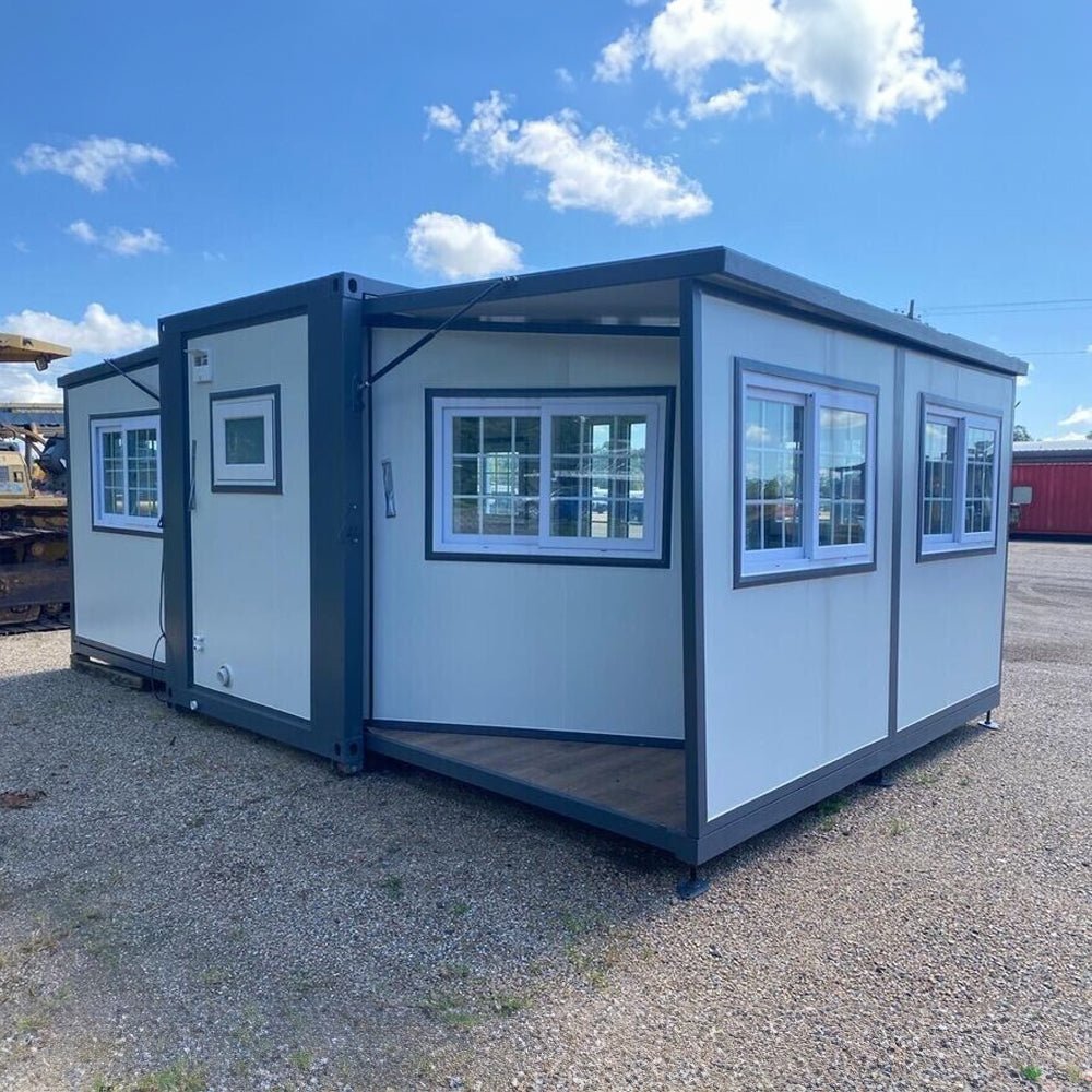 Portable Prefabricated Expandable Tiny House Kit With Restroom, 13x20FT (91735468)