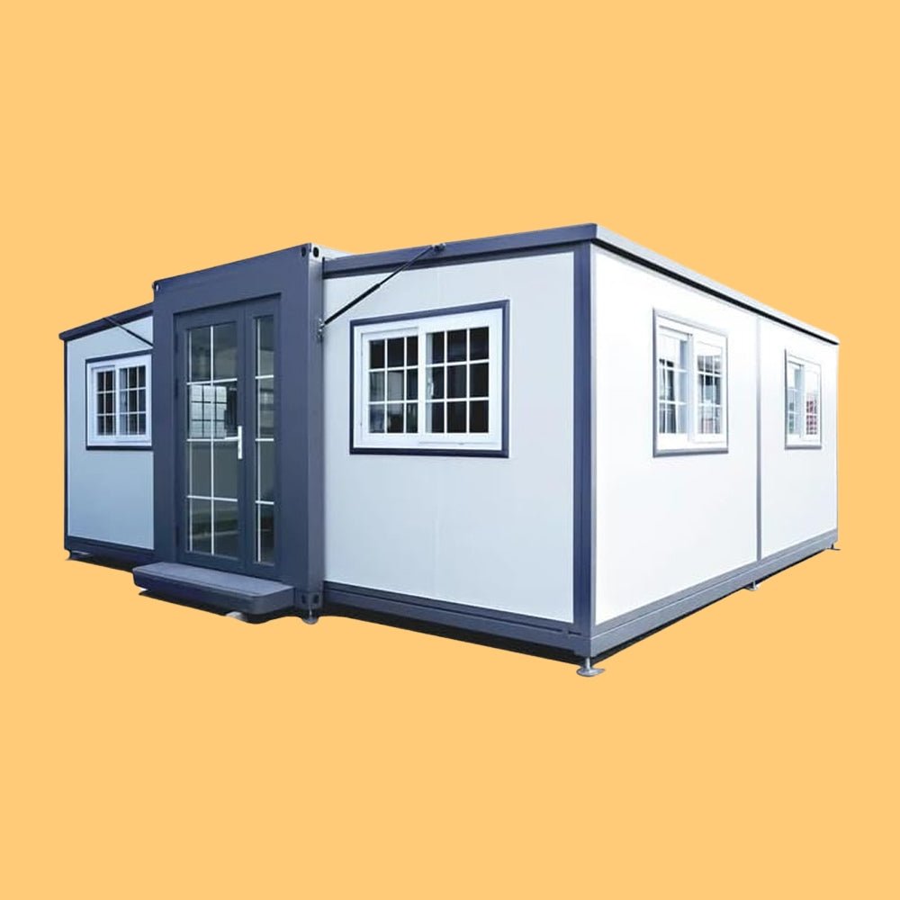 Portable Prefabricated Expandable Tiny House Kit With Restroom, 19x20FT (91426375)