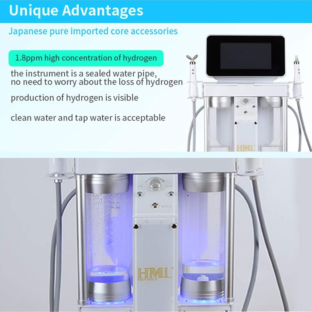 Professional Hydrafacial Hydrogen Oxygen Facial Machine For Spa & Hydro Facial Cleansing (95374621)