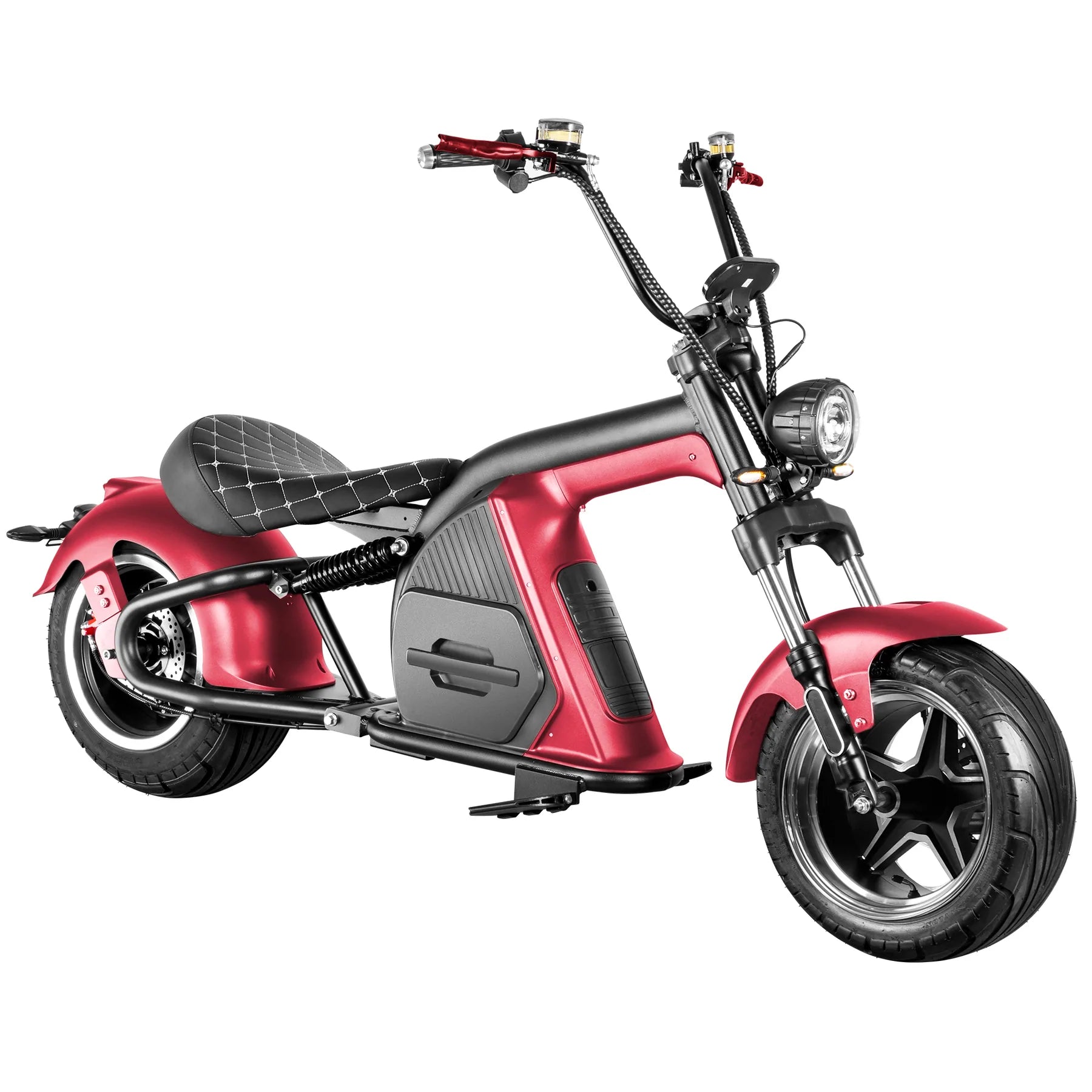 SOVERSKY M8 60V/30AH 2000W Electric Fat Tire Citycoco Chopper Scooter (96168253)