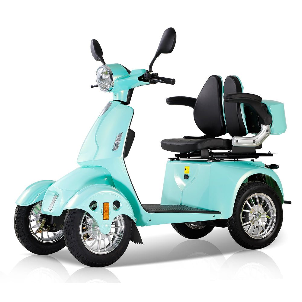 ZVG Heavy Duty 800W 60V/20AH Four Wheel All-Terrain Travel Mobility Scooter For Adults And Seniors, 500LB (97156342)