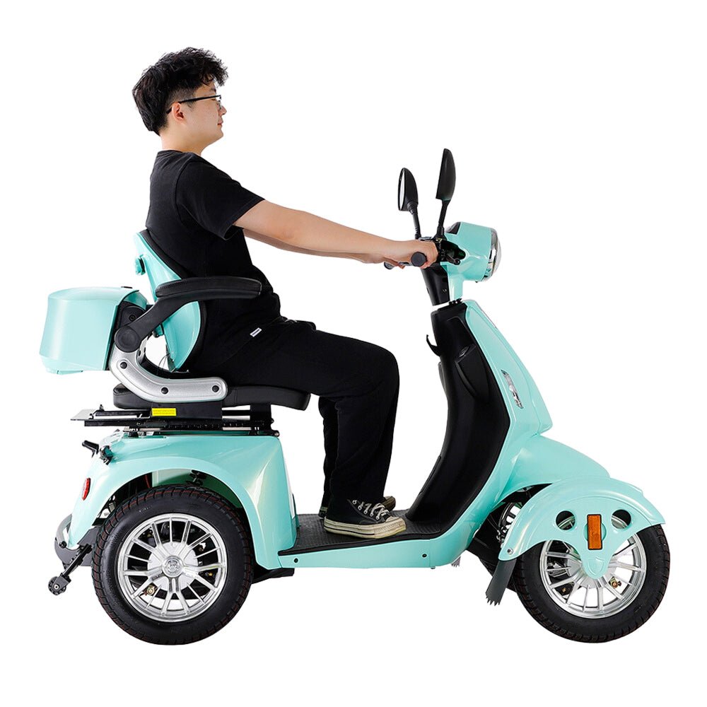 ZVG Heavy Duty 800W 60V/20AH Four Wheel All-Terrain Travel Mobility Scooter For Adults And Seniors, 500LB (97156342)