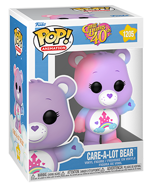 Care Bears 40th Anniversary #1205 - Care-a-Lot Bear - Funko Pop! Animation