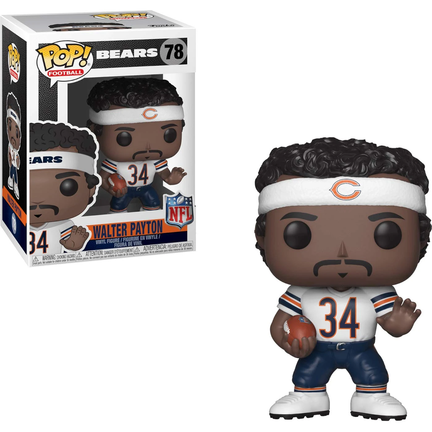 NFL Bears #78 - Walter Payton - Funko Pop! Football*