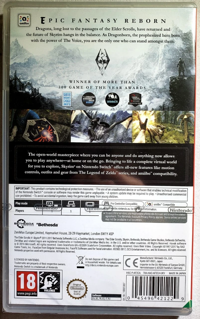 The Elder Scrolls V: Skyrim (EUR)*